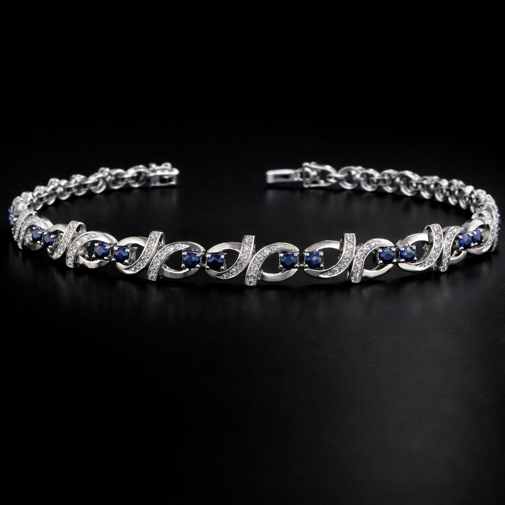 Blue Sapphire Bracelet