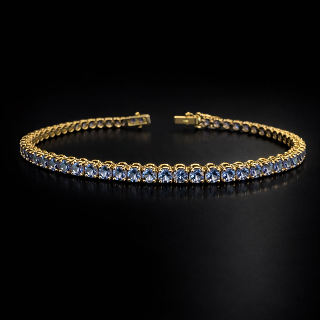Tanzanite Tennis Bracelet