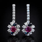 Ruby Drops Earrings
