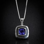 Octagonal Tanzanite Pendant