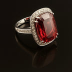 Peach Tourmaline Ring