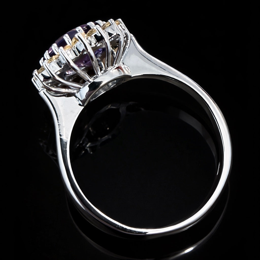Colore Royal Purple Amethyst Ring